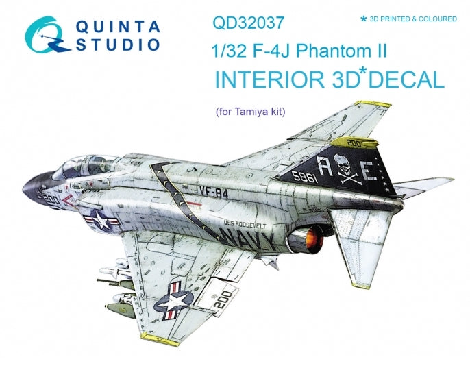 Quinta Studio QD32037 1:32 McDonnell F-4J Phantom