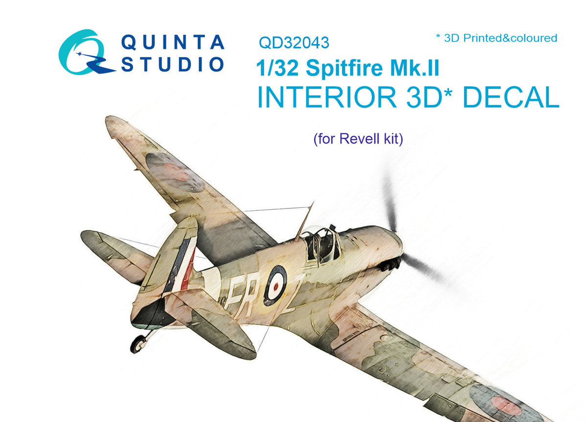 Quinta Studio QD32043 1:32 Supermarine Spitfire Mk.IIa