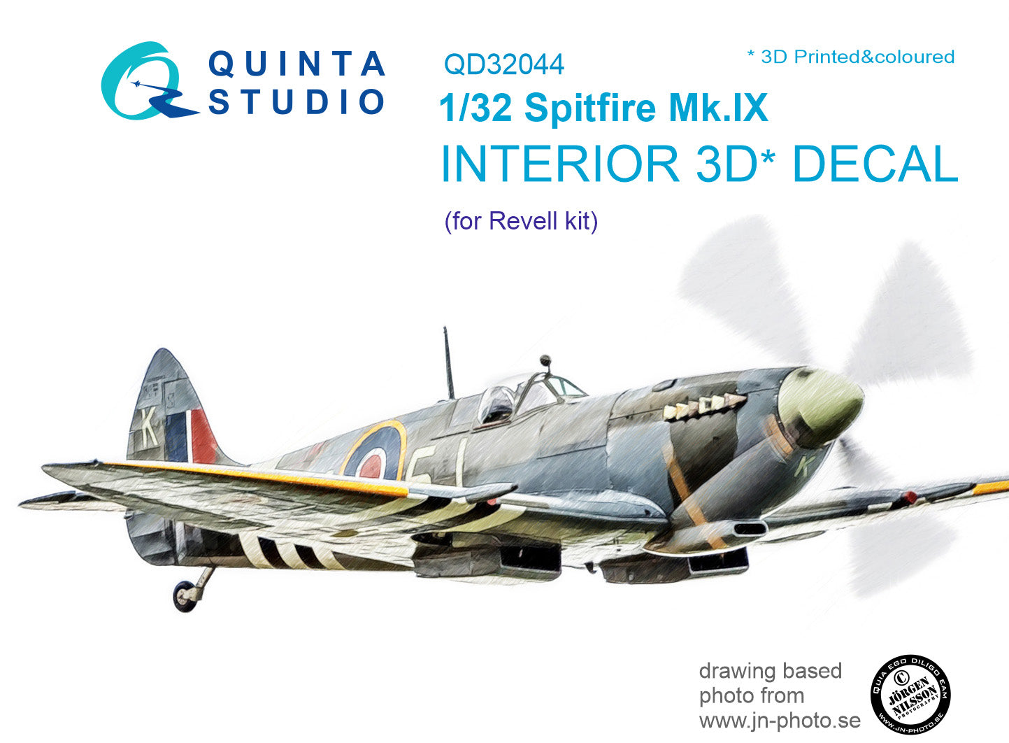 Quinta Studio QD32044 1:32 Supermarine Spitfire Mk.IXc