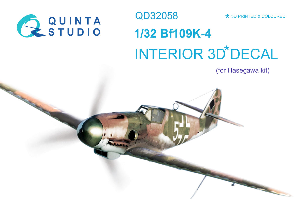 Quinta Studio QD32058 1:32 Messerschmitt Bf-109K-4