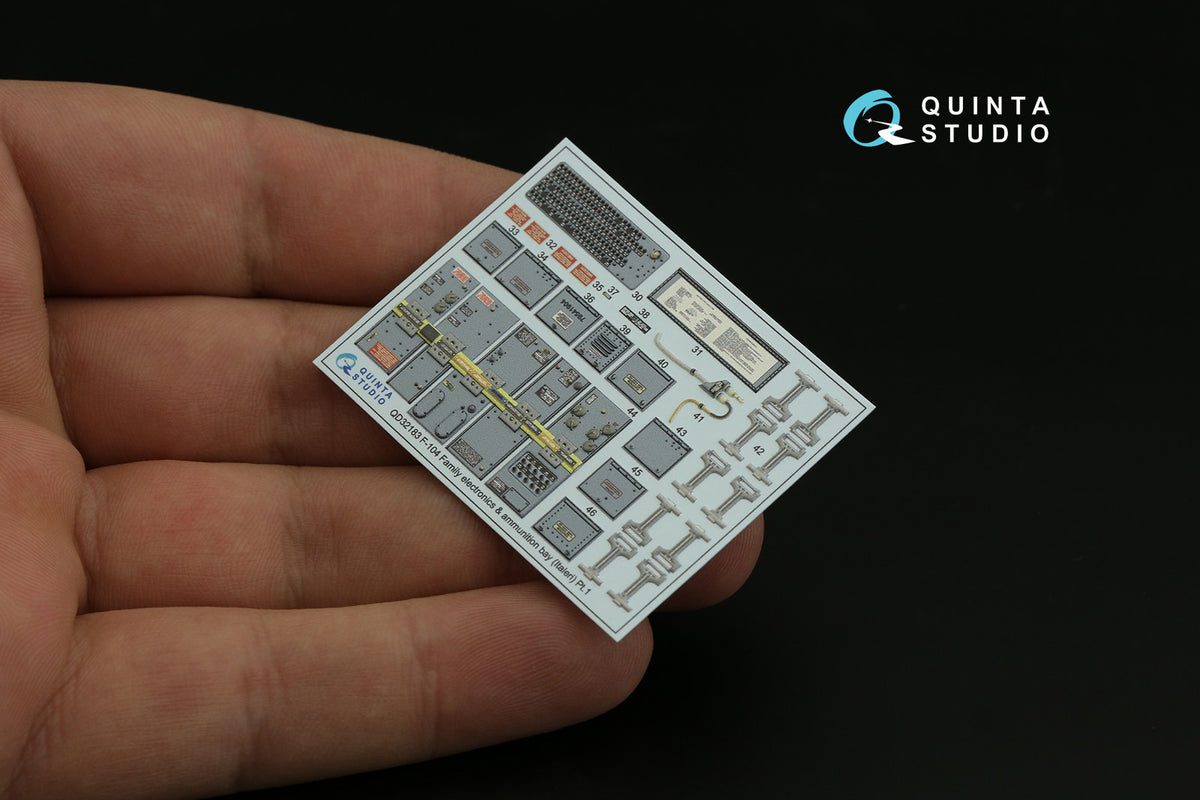 Quinta Studio QD32180 1:32 Lockheed F-104S Starfighter (3D-Printed) & coloured Interior