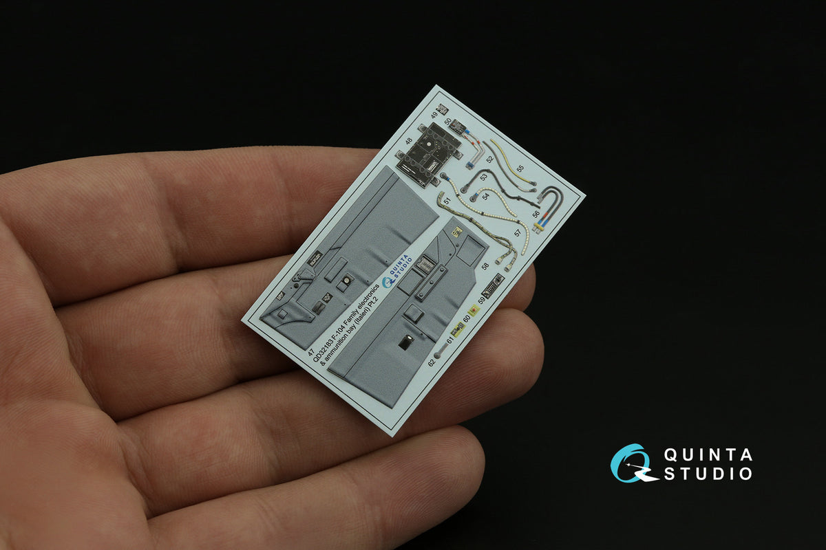 Quinta Studio QD32180 1:32 Lockheed F-104S Starfighter (3D-Printed) & coloured Interior