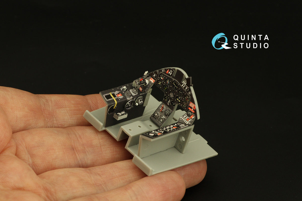 Quinta Studio QD32184 1:32 Grumman F8F-2 Bearcat (3D-Printed) & coloured Interior
