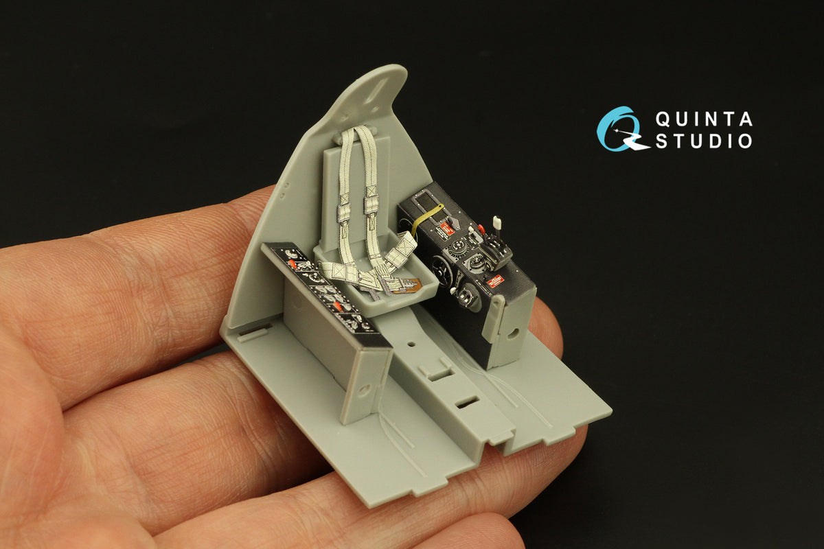 Quinta Studio QD32184 1:32 Grumman F8F-2 Bearcat (3D-Printed) & coloured Interior