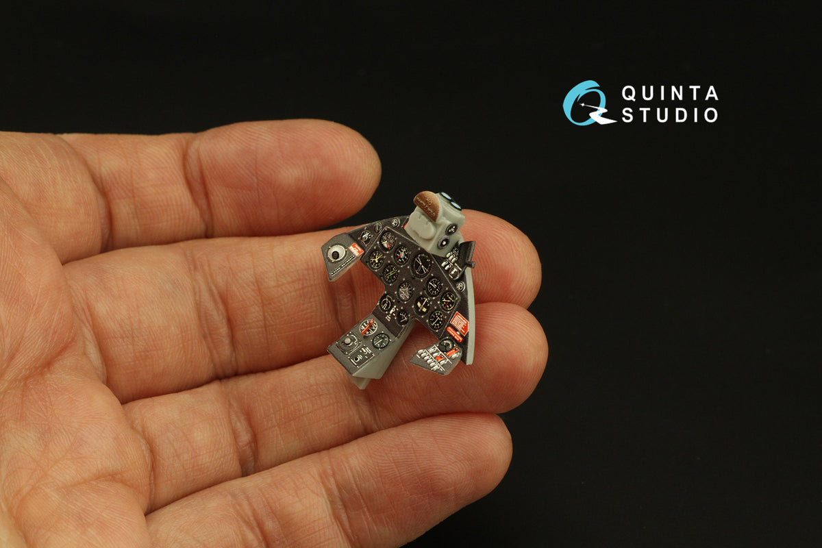Quinta Studio QD32184 1:32 Grumman F8F-2 Bearcat (3D-Printed) & coloured Interior
