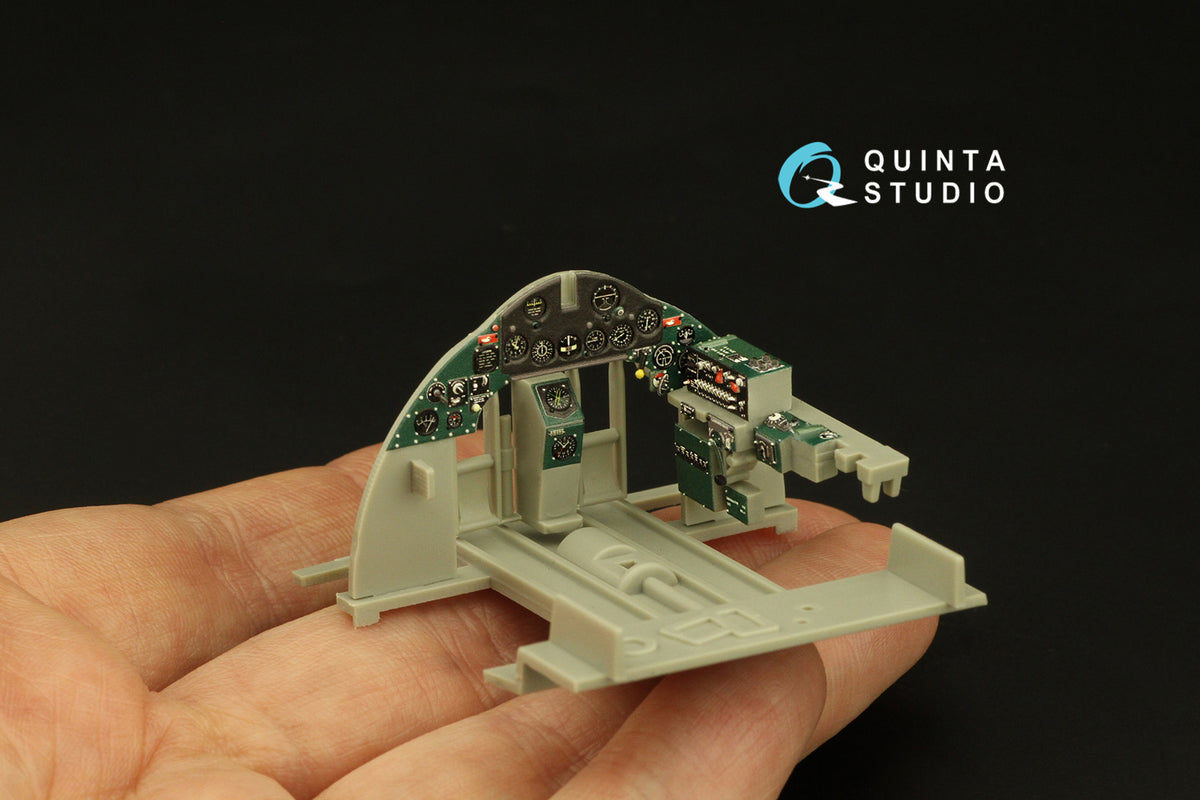 Quinta Studio QD32185 1:32 Grumman F4F-4 Wildcat (3D-Printed) & coloured Interior