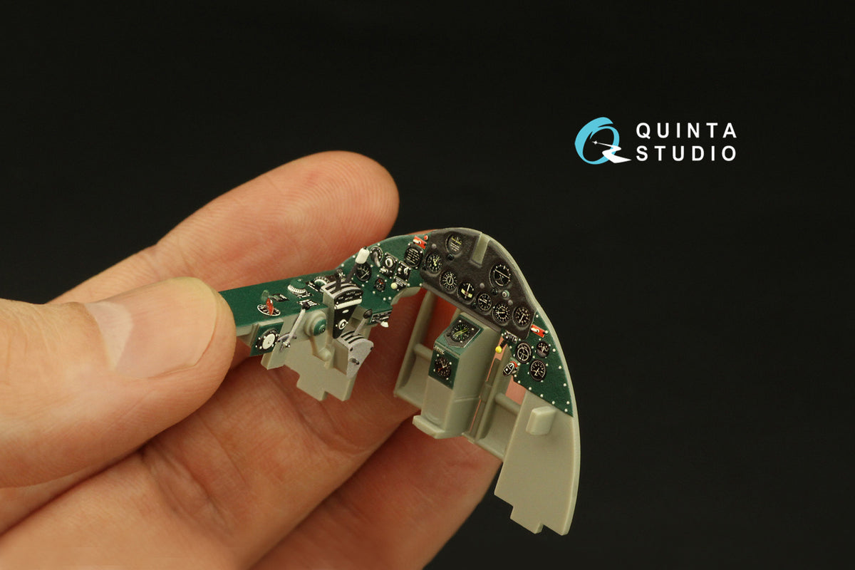 Quinta Studio QD32185 1:32 Grumman F4F-4 Wildcat (3D-Printed) & coloured Interior