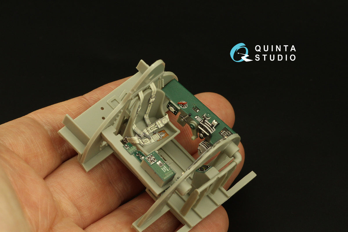Quinta Studio QD32185 1:32 Grumman F4F-4 Wildcat (3D-Printed) & coloured Interior