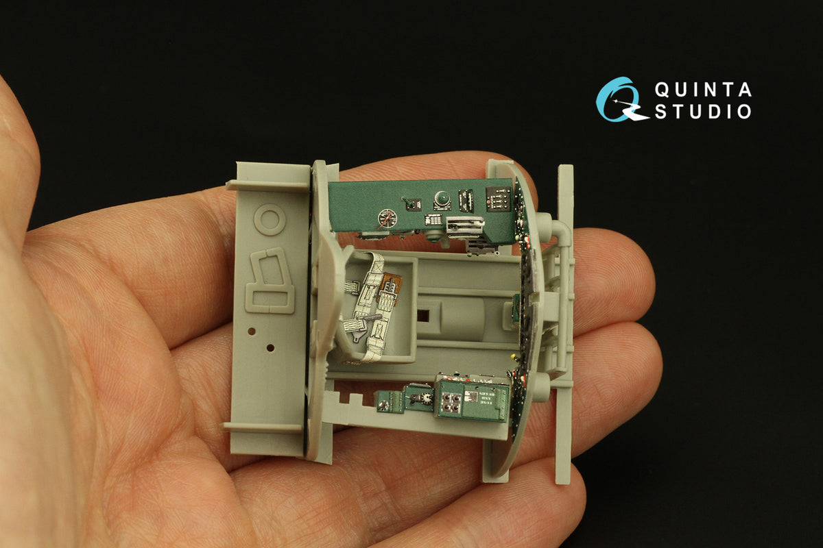 Quinta Studio QD32185 1:32 Grumman F4F-4 Wildcat (3D-Printed) & coloured Interior