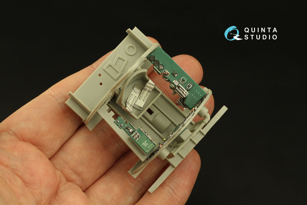 Quinta Studio QD32186 1:32 Grumman F4F-3 Wildcat (3D-Printed) & coloured Interior