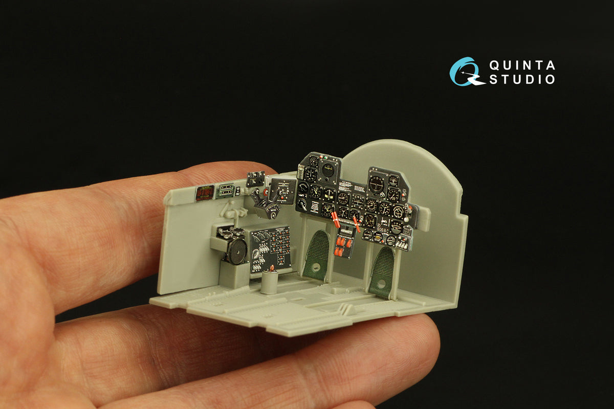 Quinta Studio QD32187 1:32 Republic P-47D Thunderbolt Bubbletop (Late) (3D-Printed) & coloured Interior