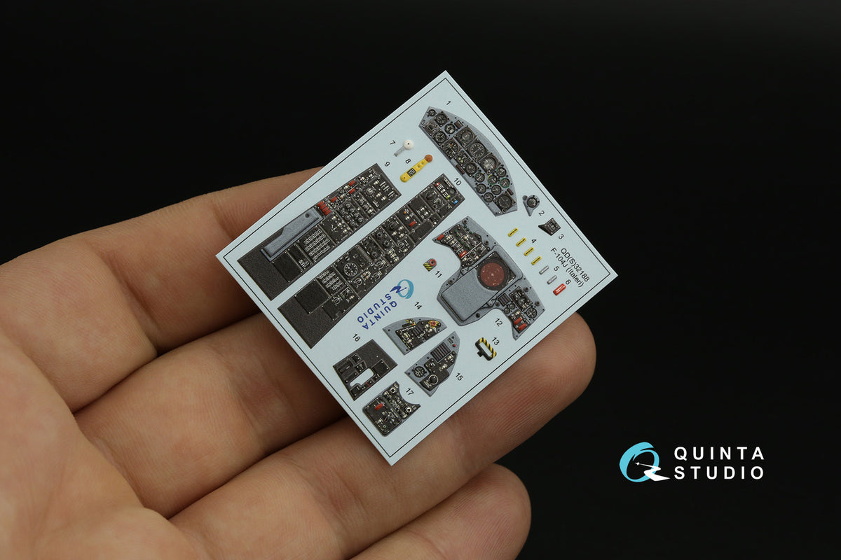 Quinta Studio QD32188 1:32 Lockheed F-104J Starfighter (3D-Printed) & coloured Interior