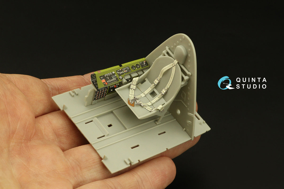 Quinta Studio QD32189 1:32 Grumman F6F-3E/N Hellcat (3D-Printed) & coloured Interior