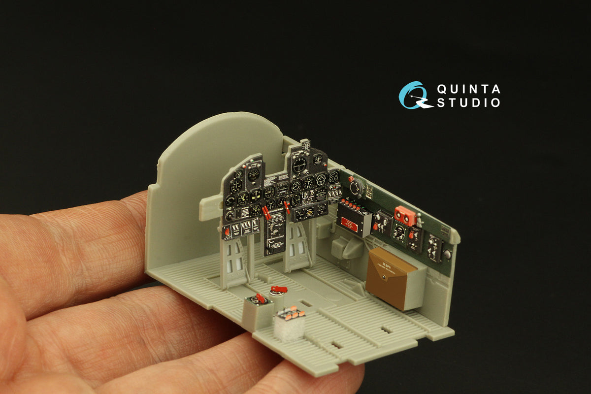 Quinta Studio QD32190 1:32 Republic P-47N Thunderbolt (3D-Printed) & coloured Interior