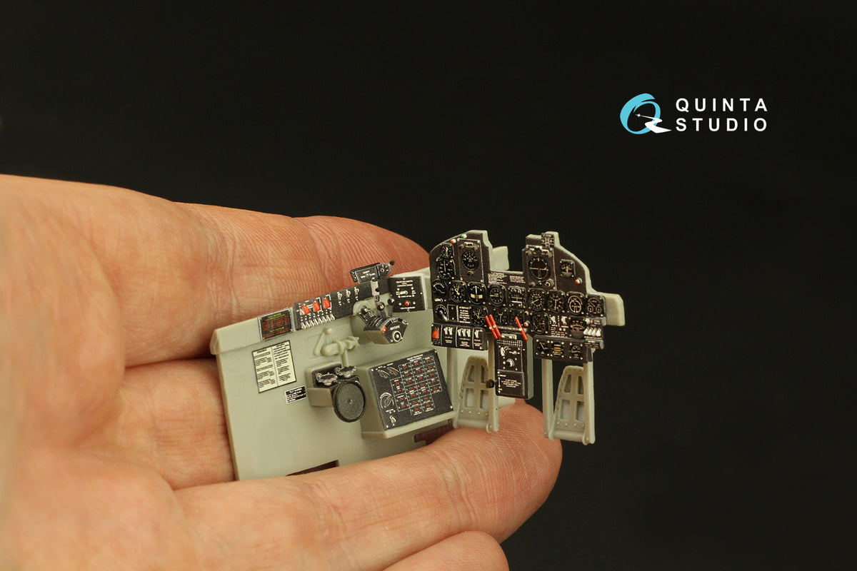 Quinta Studio QD32190 1:32 Republic P-47N Thunderbolt (3D-Printed) & coloured Interior