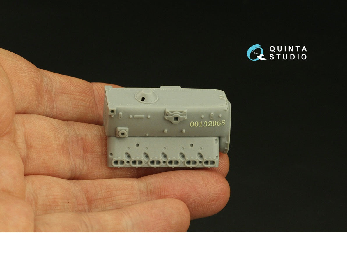 Quinta Studio QD32191 1:32 Messerschmitt Bf-109G-14 (3D-Printed) & coloured Interior