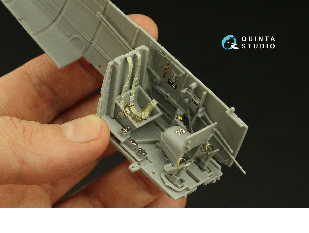 Quinta Studio QD32191 1:32 Messerschmitt Bf-109G-14 (3D-Printed) & coloured Interior
