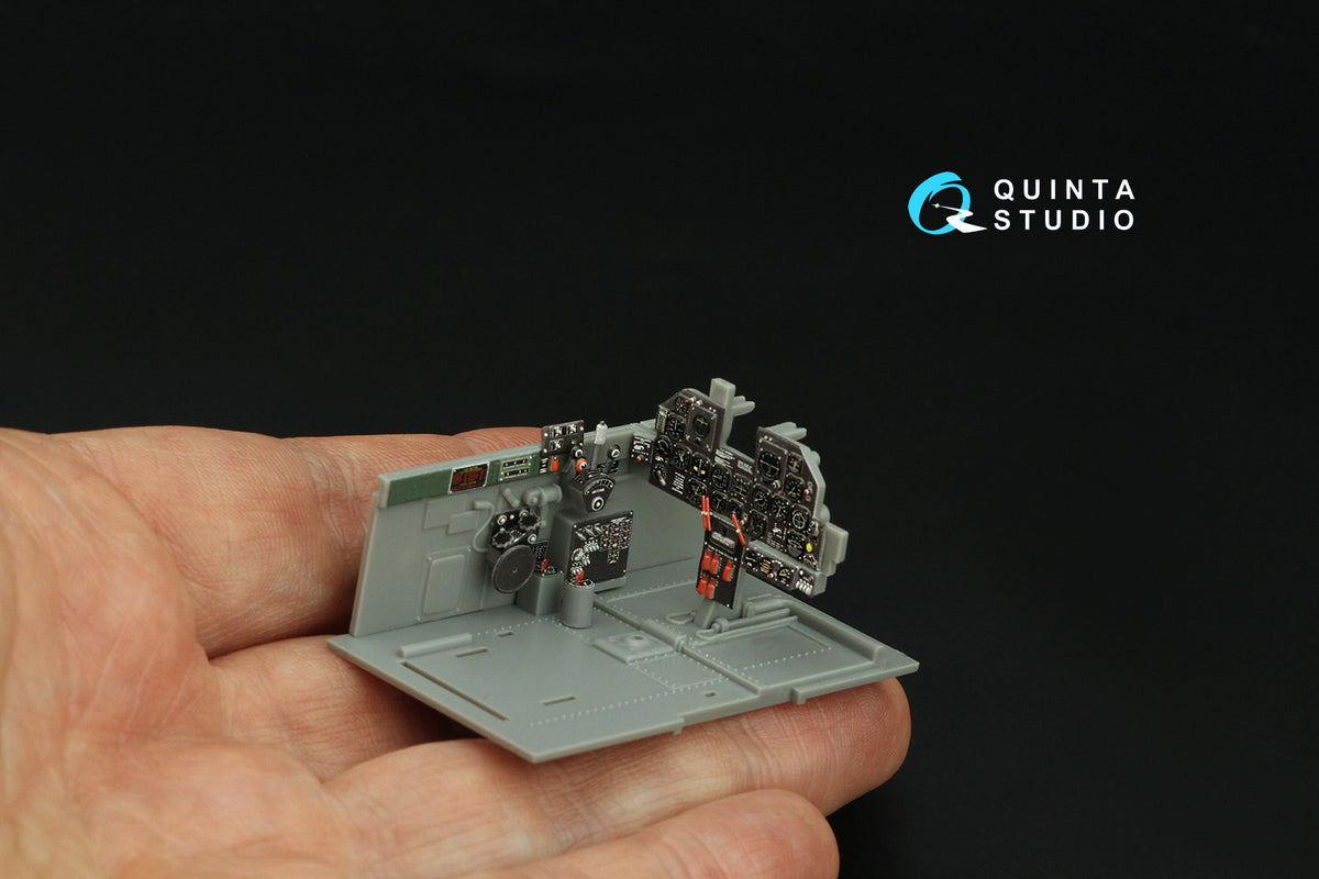 Quinta Studio QD32198 1:32 P-47D Thunderbolt Bubbletop Late (3D-Printed) & coloured Interior