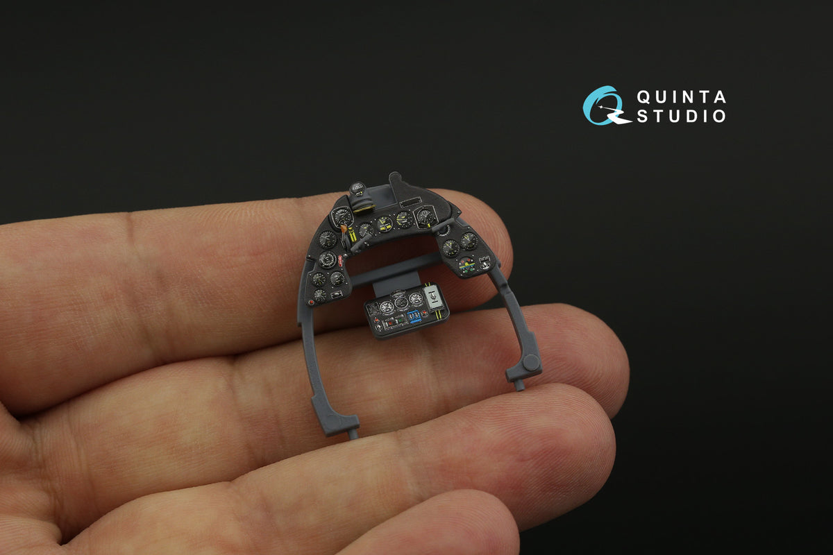 Quinta Studio QD32201 1:32 Macchi MC.202 Folgore Early (3D-Printed) & coloured Interior