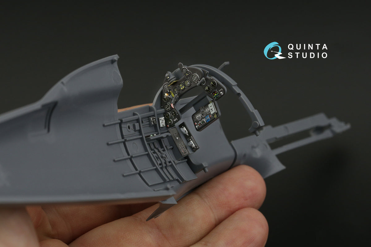Quinta Studio QD32202 1:32 Macchi MC.202 Folgore Late (3D-Printed) & coloured Interior