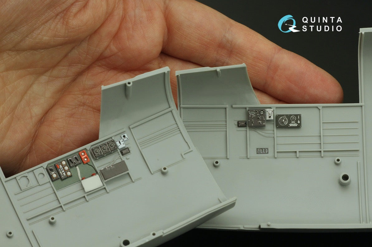 Quinta Studio QD32204 1:32 North-American B-25J Mitchell Gun nose (3D-Printed) & coloured Interior