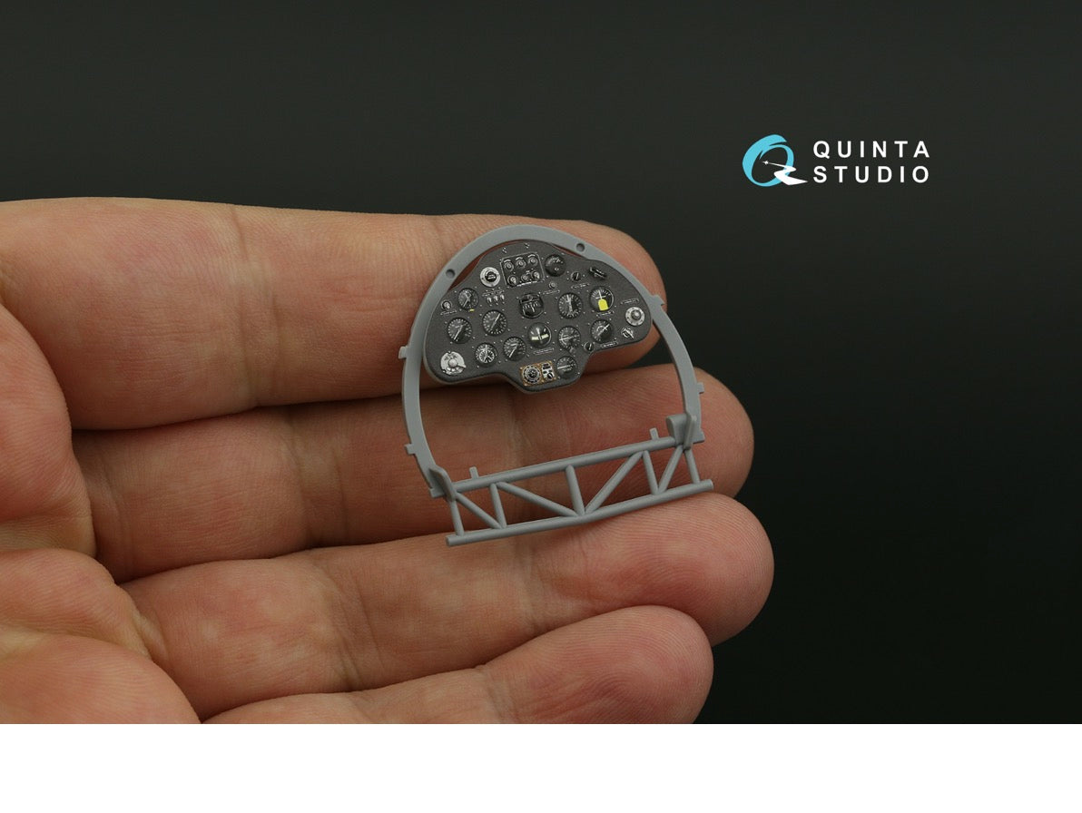 Quinta Studio QD32206 1:32 Polikarpov I-16 Type 24/28 (3D-Printed) & coloured Interior
