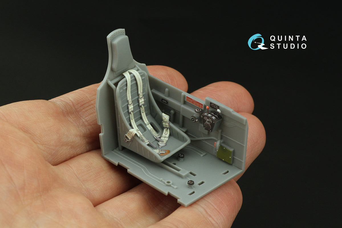 Quinta Studio QD32208 1:32 Curtiss P-40F WarHawk (3D-Printed) & coloured Interior