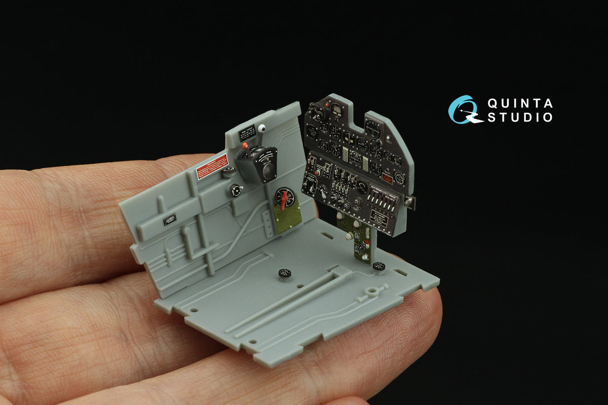 Quinta Studio QD32208 1:32 Curtiss P-40F WarHawk (3D-Printed) & coloured Interior