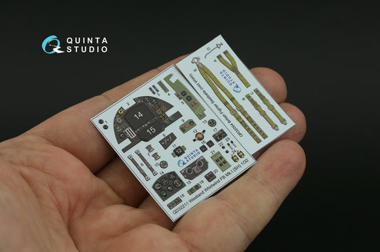 Quinta Studio QD32211 1:32 Westland Whirlwind FB Mk.I coloured interior