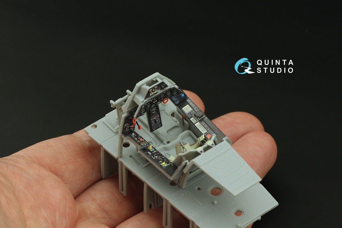 Quinta Studio QD32221 1:32 Focke-Wulf Fw-190A-4 (3D-Printed) & coloured Interior