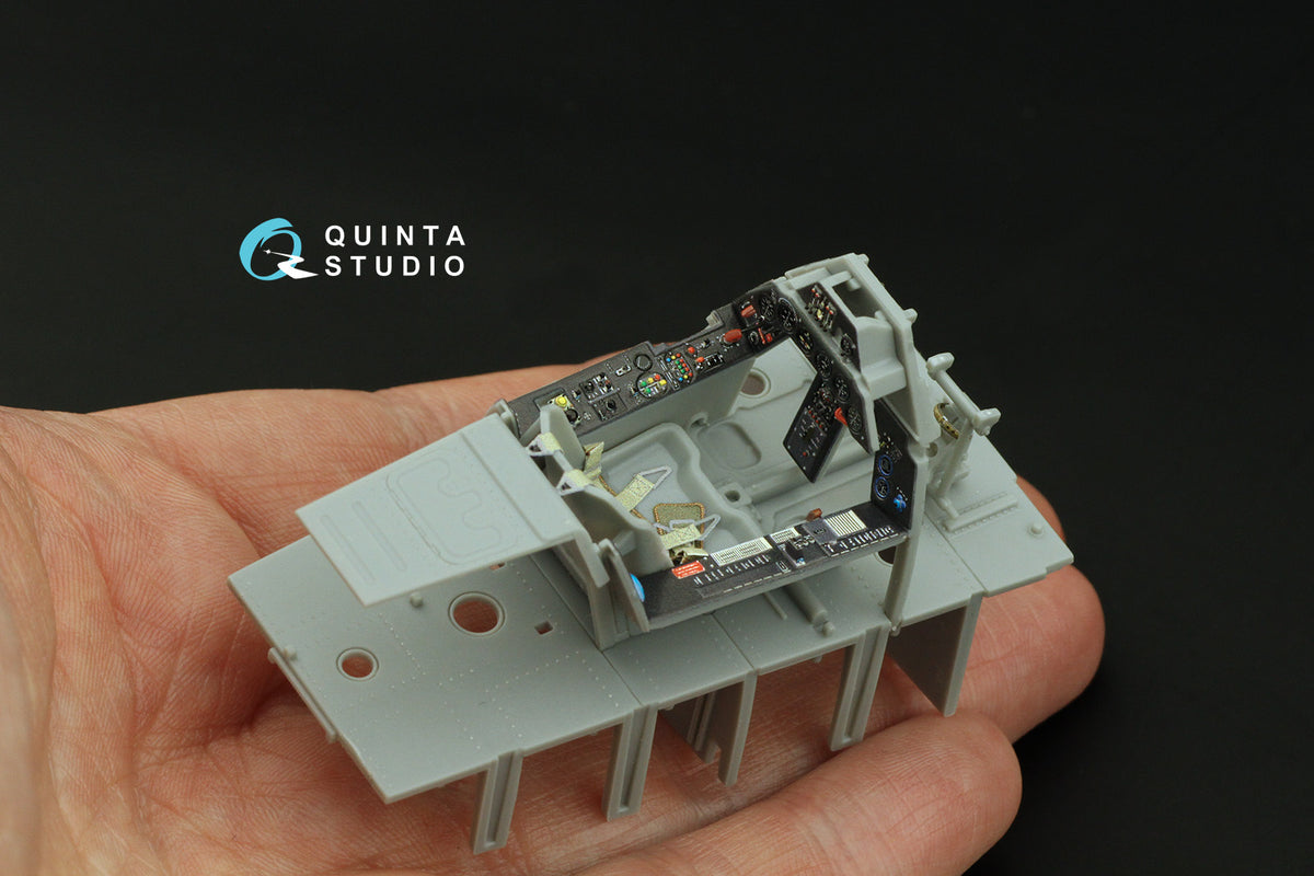 Quinta Studio QD32221 1:32 Focke-Wulf Fw-190A-4 (3D-Printed) & coloured Interior