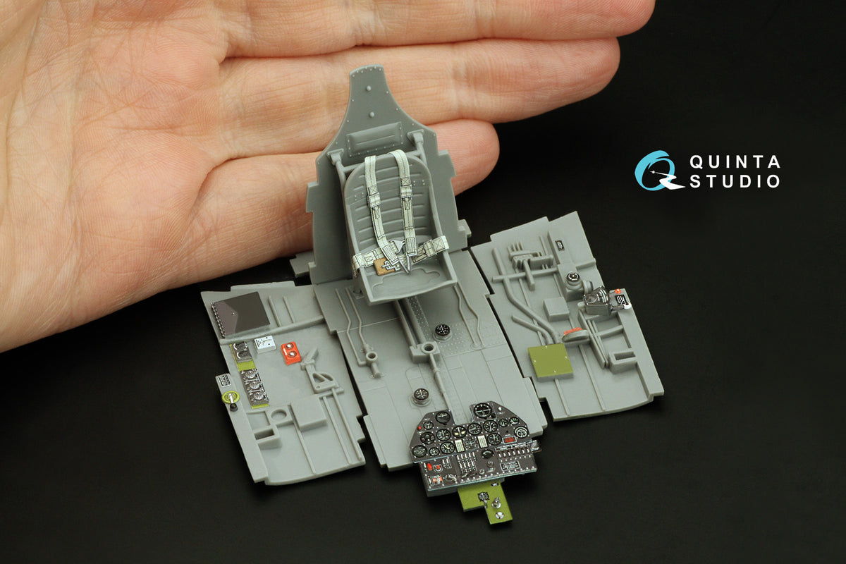 Quinta Studio QD32223 1:32 Curtiss P-40M (3D-Printed) & coloured Interior