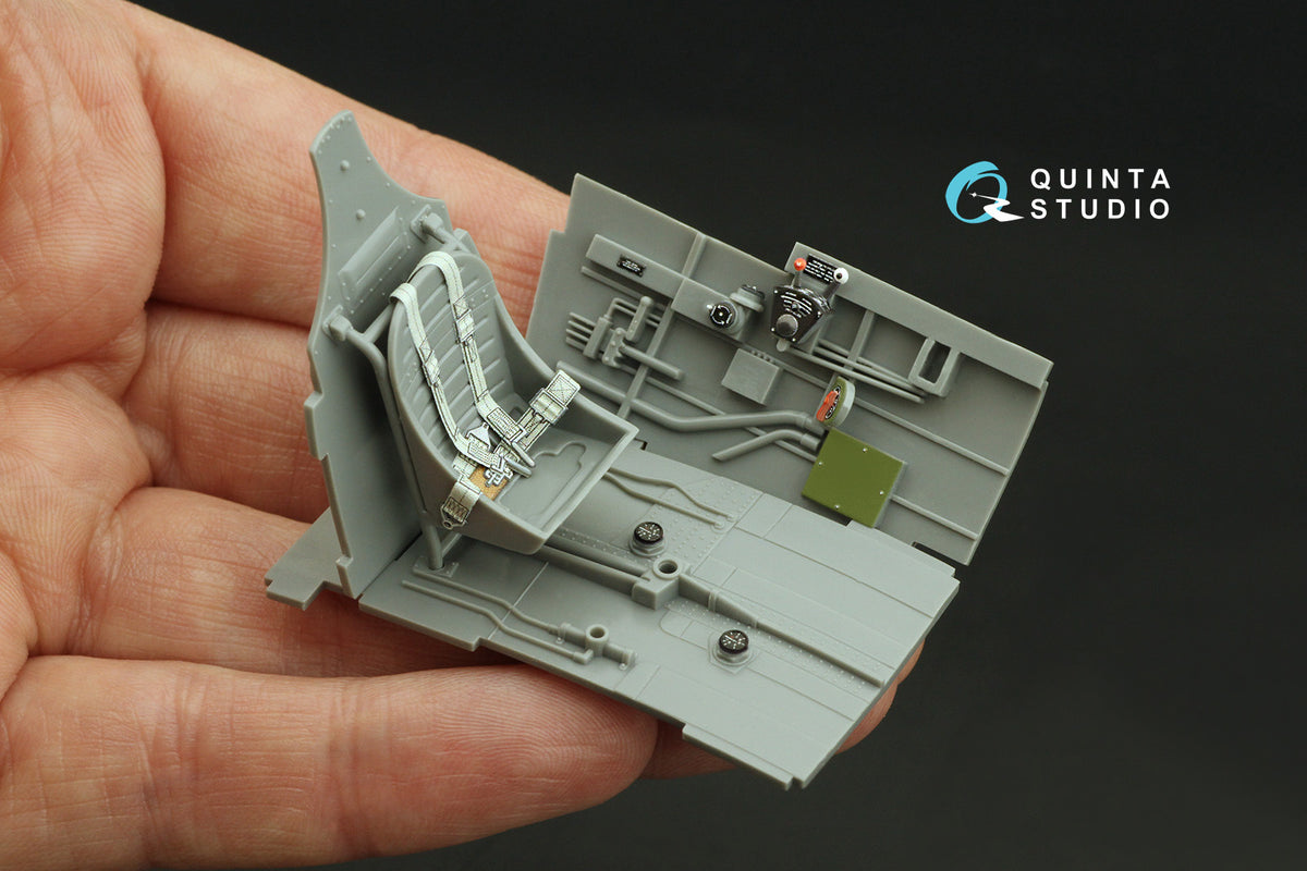 Quinta Studio QD32223 1:32 Curtiss P-40M (3D-Printed) & coloured Interior