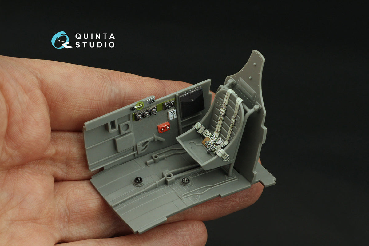Quinta Studio QD32223 1:32 Curtiss P-40M (3D-Printed) & coloured Interior