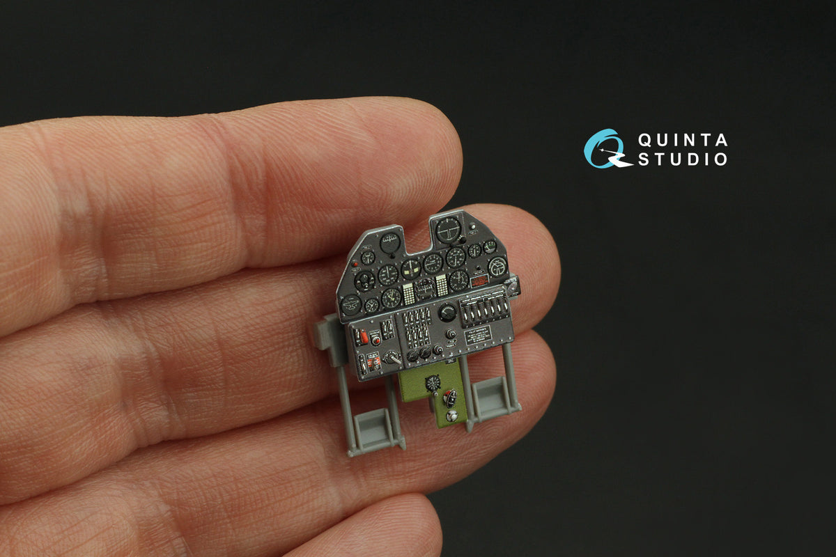 Quinta Studio QD32223 1:32 Curtiss P-40M (3D-Printed) & coloured Interior