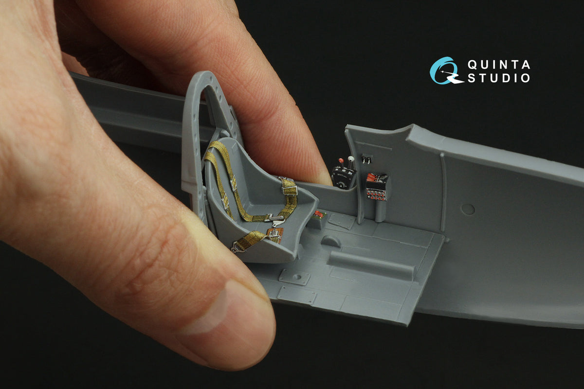 Quinta Studio QD32225 1:32 Bell P-39Q/N Airacobra (3D-Printed) & coloured Interior