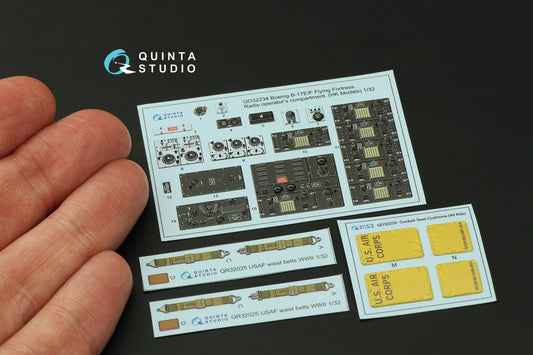 Quinta Studio QD32234 1:32 B-17E/B-17F Flying Fortress  Radio operator's compartment