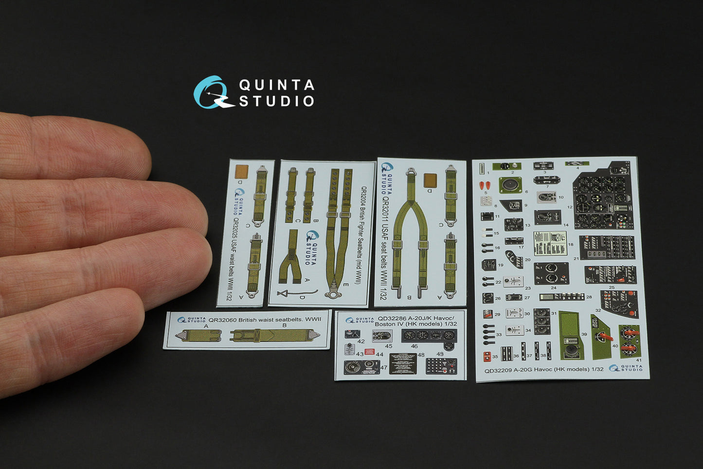 Quinta Studio QD32286 1:32 Douglas A-20J/A-20K Havoc / Boston IV 3D-Printed & coloured Interior