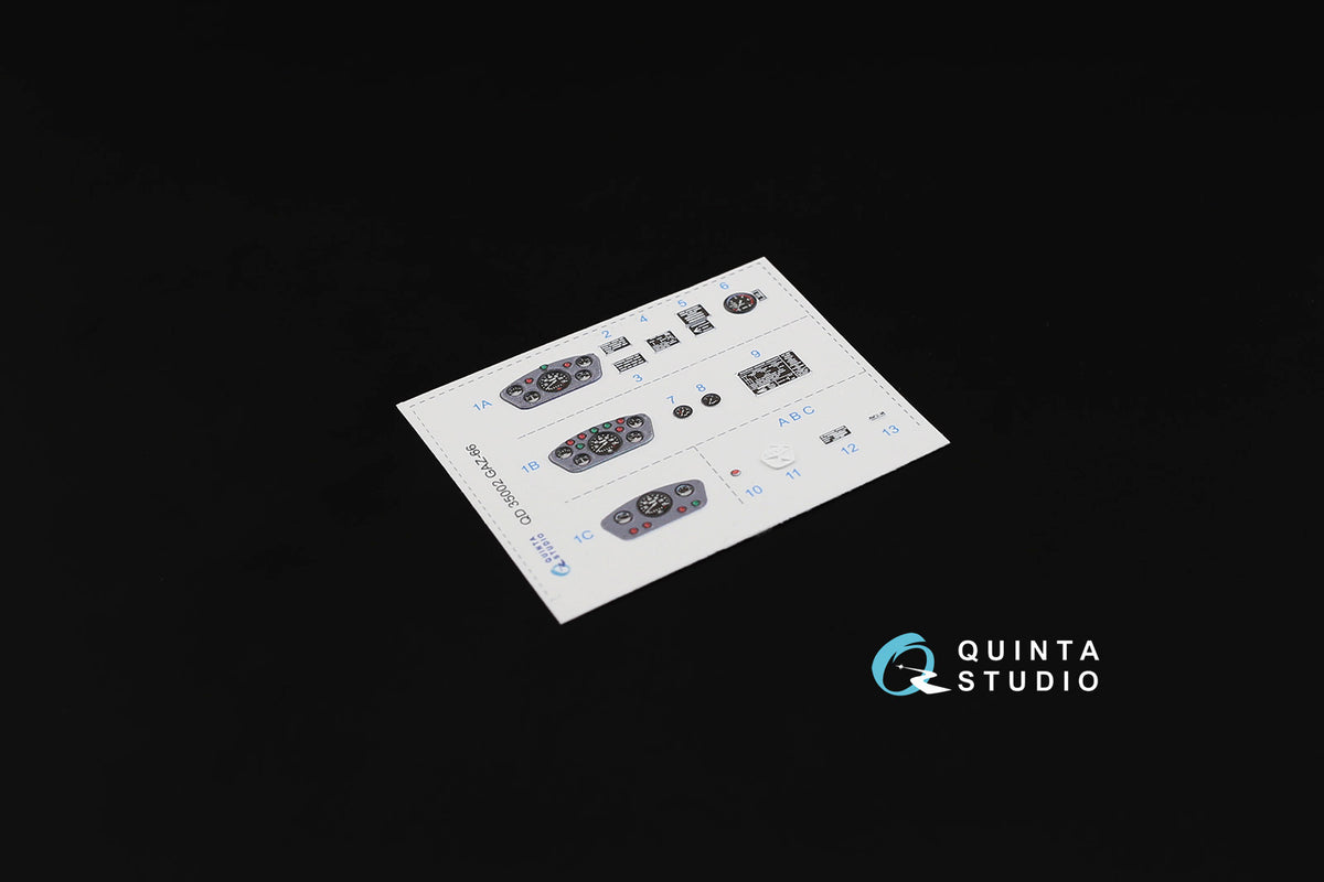Quinta Studio QD35002 1:35 GAZ-66 Family (3D-Printed) & coloured Interior