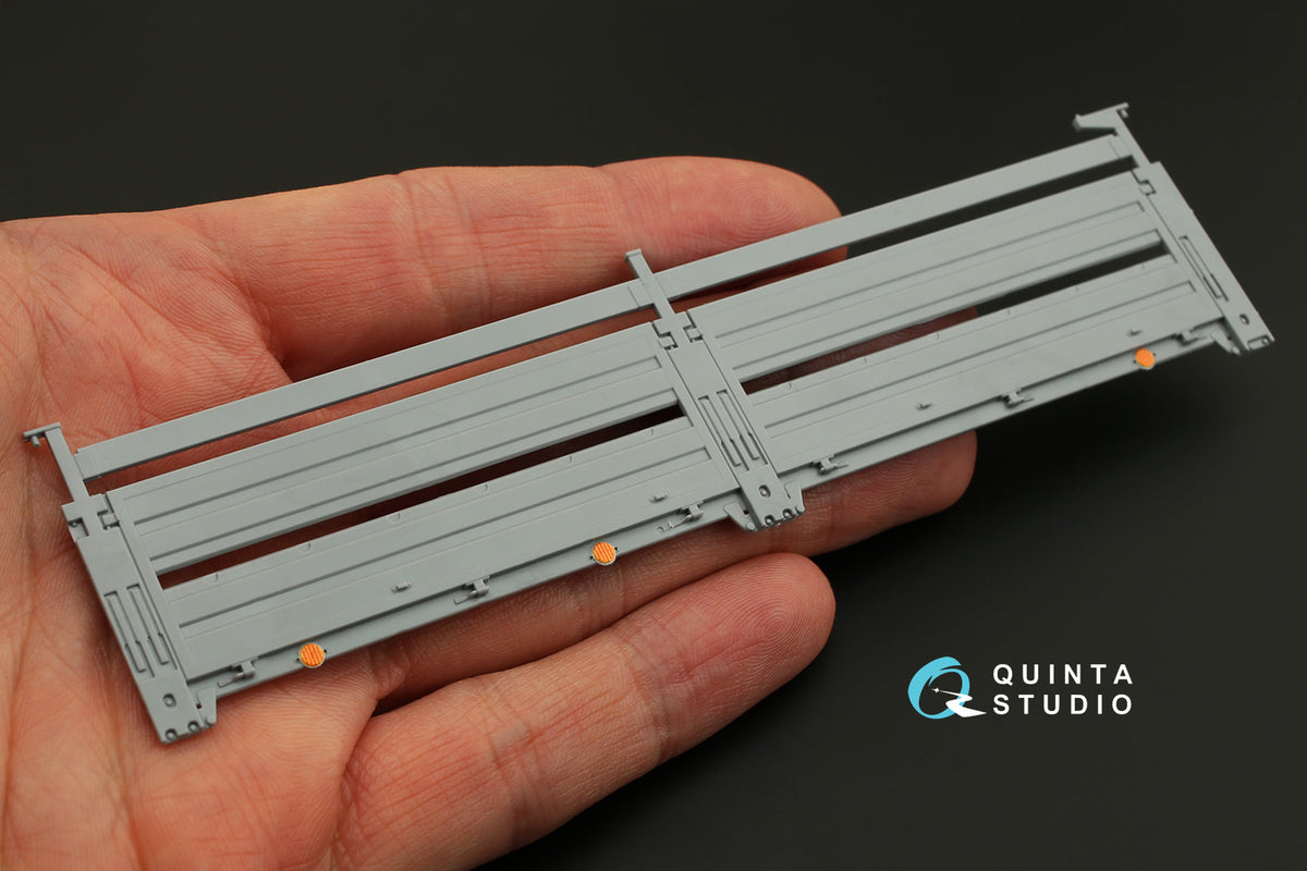 Quinta Studio QD35003 1:35 KamAZ-5350 Mustang 3-axle Family (3D-Printed) & coloured Interior
