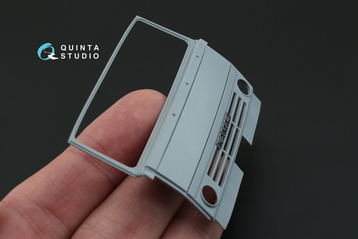 Quinta Studio QD35003 1:35 KamAZ-5350 Mustang 3-axle Family (3D-Printed) & coloured Interior