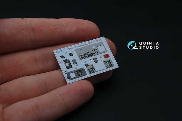 Quinta Studio QD35008 1:35 MRAP Typhoon-K (3D-Printed) & coloured Interior