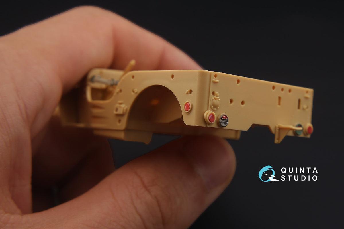 Quinta Studio QD35018 1:35 Willys Jeep MB (3D-Printed) & coloured Interior