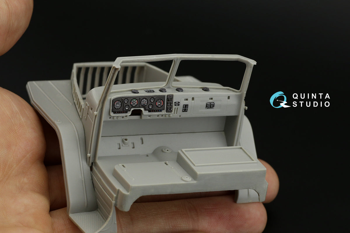 Quinta Studio QD35019 1:35 Ural-4320 (3D-Printed) & coloured Interior