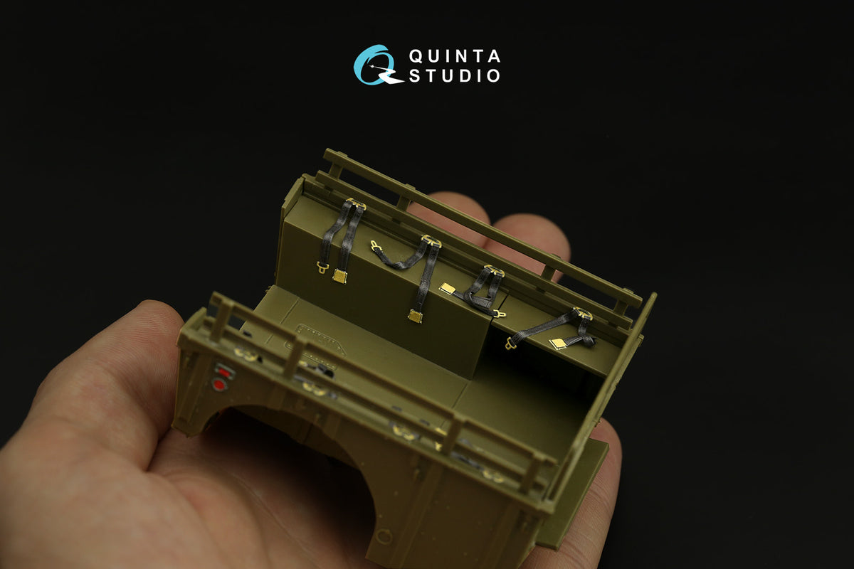 Quinta Studio QD35051 1:35 Gama Goat family (3D-Printed) & coloured Interior