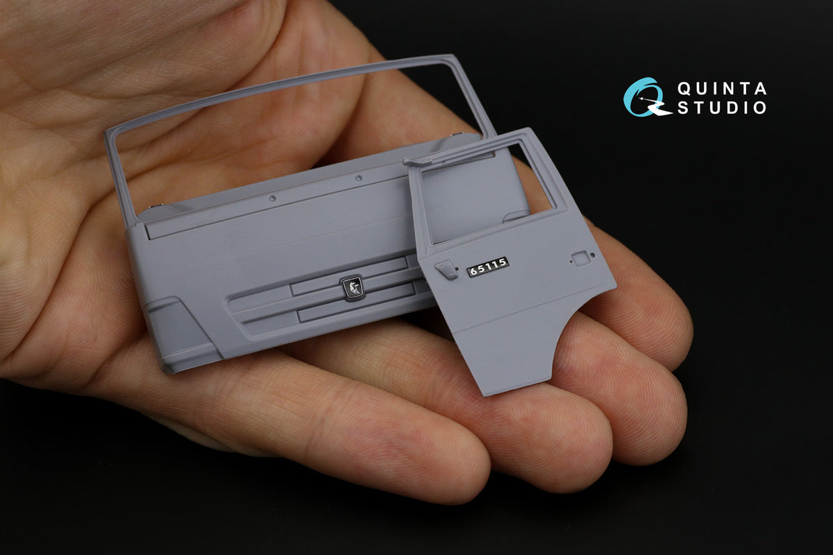 Quinta Studio QD35053 1:35 KAMAZ 65115 Dump truck (3D-Printed) & coloured Interior