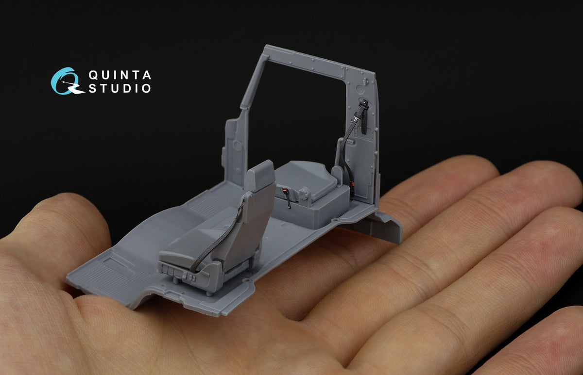 Quinta Studio QD35053 1:35 KAMAZ 65115 Dump truck (3D-Printed) & coloured Interior