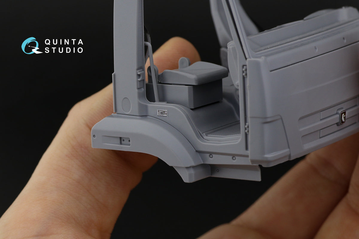 Quinta Studio QD35053 1:35 KAMAZ 65115 Dump truck (3D-Printed) & coloured Interior