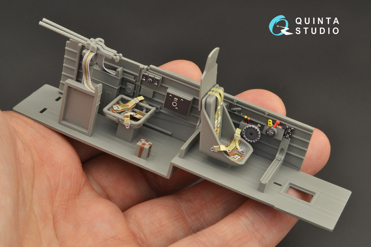 Quinta Studio QD35054 1:35 Junkers Ju-87G 'Stuka' (3D-Printed) & coloured Interior