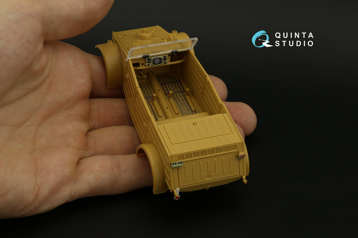 Quinta Studio QD35055 1:35 Kubelwagen typ 82 (3D-Printed) & coloured Interior